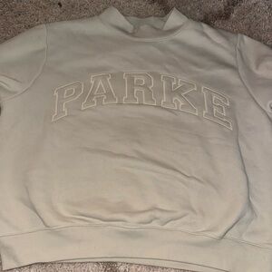 PARKE Women's Cream Sweatshirt